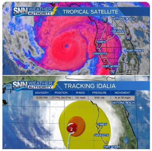 AnalysisERA's tweet image. As the Hurricane ‘Idalia’ approaches Florida, please, expect delays in our services due to flooding and power shortages. Thank you very much for your understanding and your prayers.