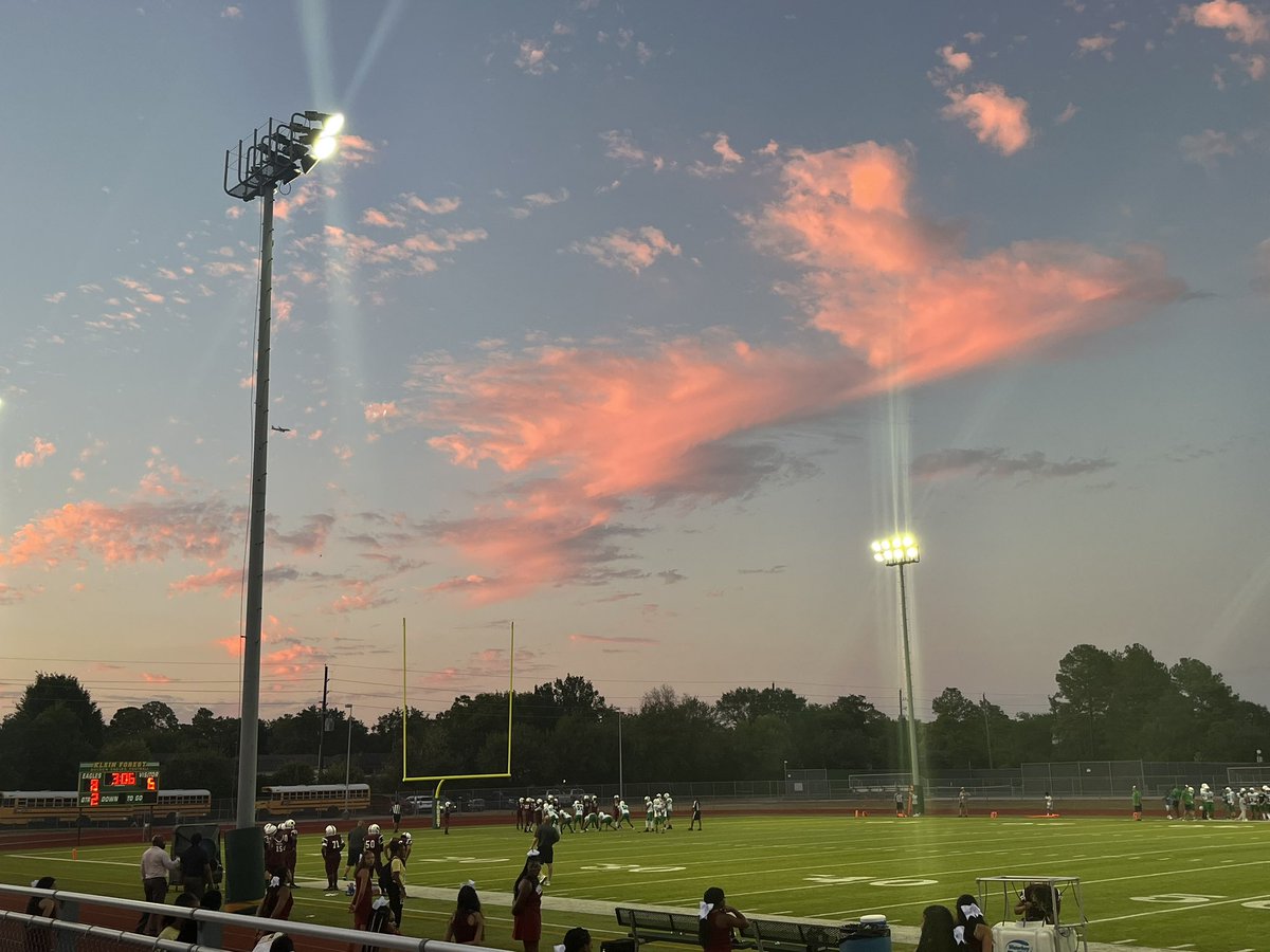 HistoryWithHolt's tweet photo. It’s football night @WunderlichKISD!! Excited to cheer on our 8th grade Wildcats!! #wildcatnation https://t.co/wvKdm4bgKf