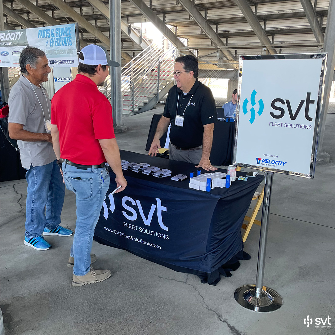 SVTFleet's tweet image. At the Velocity Truck Centres Electric Vehicle Ride + Drive event our team helped fleet managers, industry professionals, and EV enthusiasts understand how customized, end-to-end fleet optimization solutions can boost efficiency and save costs!
#electricvehicles #fleetmanagement