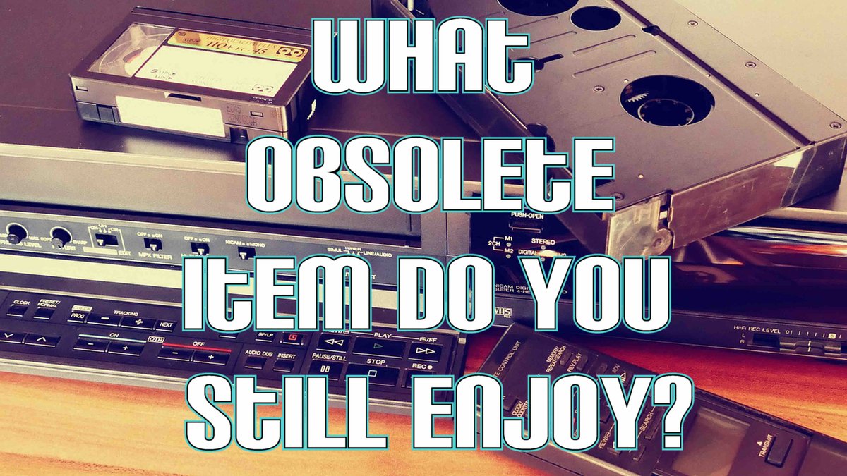 889ShineFM's tweet photo. What obsolete item that most people don’t use anymore, do you still use, enjoy or just have an affinity for? - Ken https://t.co/THPS7fvYXI