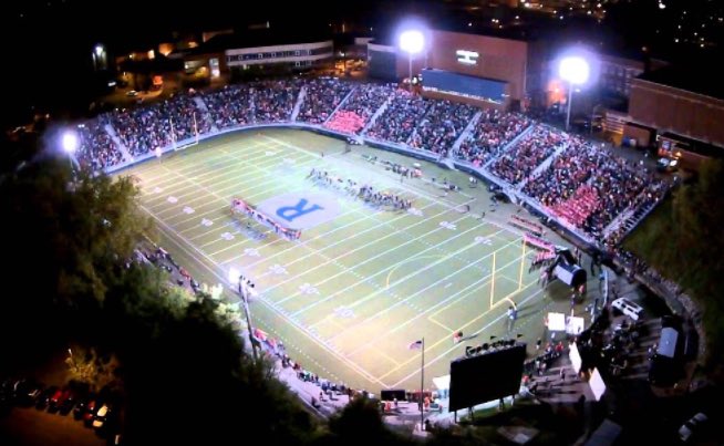 There is nothing like the Reitz Bowl under the lights. Join us tomorrow night as we take on the Bosse Bulldogs. Boys play at 6PM and we follow (7:45 or so).
