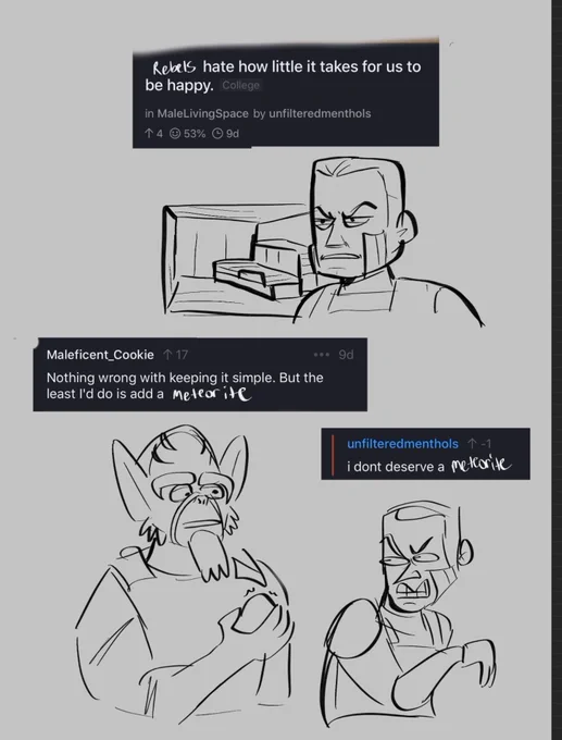 Oh speaking of rebels I've been rewatching it and I made a couple comics just for my locked but you guys can see them 