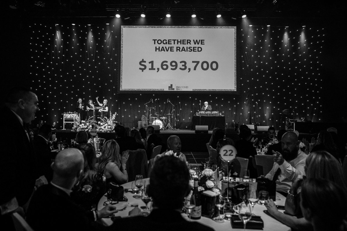 KidsCancerInst's tweet photo. What an incredible night at our Diamond Ball last Saturday! Thanks to so many generous donations, we raised an amazing $1,693,700 to help bring us closer to a cure for all childhood cancers. It’s not if, it’s when. 🙏🎉 #ALifeShouldBeLong #CuringChildhoodCancer #DiamondBall https://t.co/OtfDCmkLe0