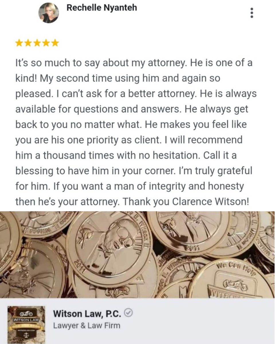 WitsonLaw's tweet photo. Thank you Rechelle! https://t.co/qIzG3ik2iD