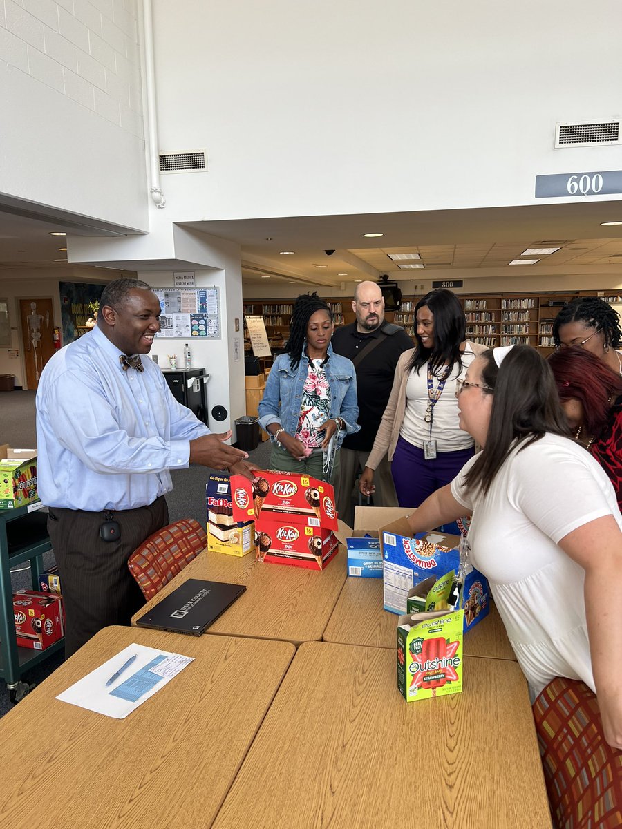 2nd Day of School =Staff Ice Cream Party!  <a href="/NCCU/">North Carolina Central University</a> <a href="/eastwakehs/">East Wake iTech and Design Magnet High School</a> <a href="/DMcLaughlin400/">Dionne McLaughlin</a> <a href="/NCCUSOE/">NCCU School of Ed</a> <a href="/NCCU_MSA/">NCCU MSA Program</a> <a href="/WCPSS/">Wake County Public School System</a>