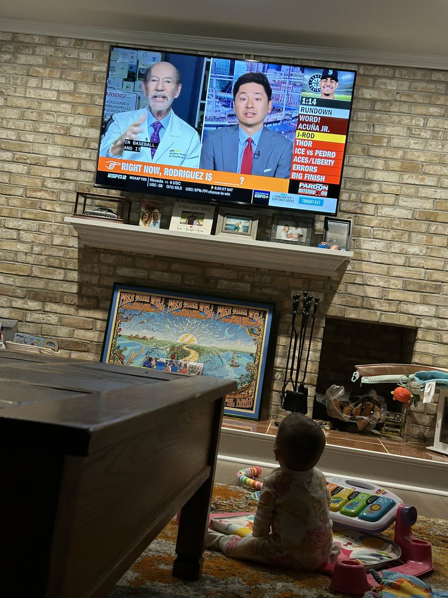 Brian Adler (@badlerjcc) on Twitter photo Thank you <a href="/PTI/">PTI</a> and <a href="/PabloTorre/">Pablo Torre 🕳️</a> for fully engaging my daughter tonite!!
#ESPN <a href="/RealMikeWilbon/">Michael Wilbon</a> #sports #infant Thank you <a href="/PTI/">PTI</a> and <a href="/PabloTorre/">Pablo Torre 🕳️</a> for fully engaging my daughter tonite!!
#ESPN <a href="/RealMikeWilbon/">Michael Wilbon</a> #sports #infant