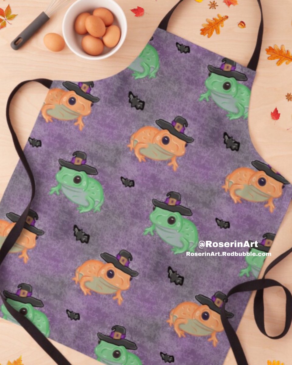 Everyone pretend that Pillsbury Halloween sugar cookies are messy so we all can wear ✨ this apron ✨ while baking them 🎃👻🍪