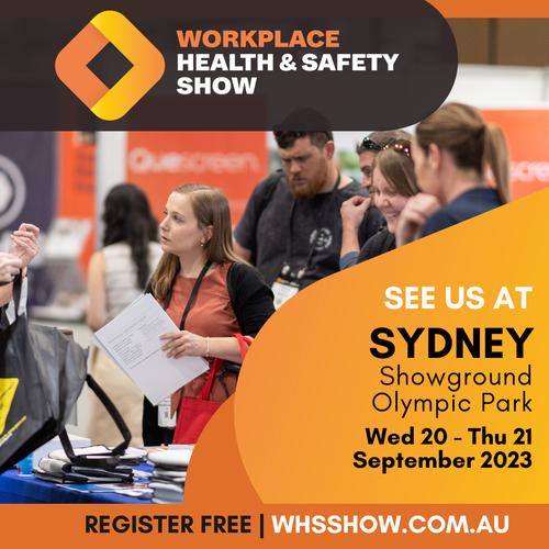 We’re exhibiting at the 2023 Workplace Health and Safety Show in Sydney!

We’ll be at stand G07 so be sure to come and say hello!

Register for free here: iecgroup.eventsair.com/whsb23/registr…
 
#whsshow2023 #SafetyChampion