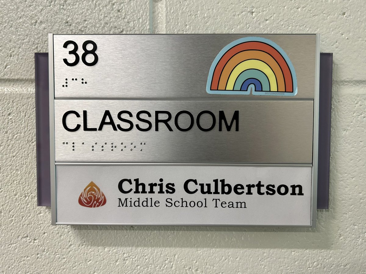Got my name on the wall of the school my family helped start… Been a student, a lunch supervisor, an after care counselor, a summer camp counselor, a substitute, an after school Spanish teacher… And now I’m back, a middle school science teacher. Unbelievable.