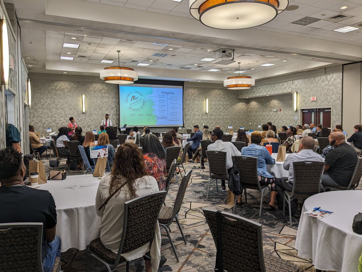 MatsonForHouse's tweet photo. Amazing turnout and excellent conversations at the first Minority Owned Business Summit hosted by the @AnkenyChamber this morning! Thanks to all the organizers and presenters who put together such a great inaugural event!
#HD42 #AlwaysBeBuildingCommunity #BeAPartner https://t.co/NXSiHeoSEw