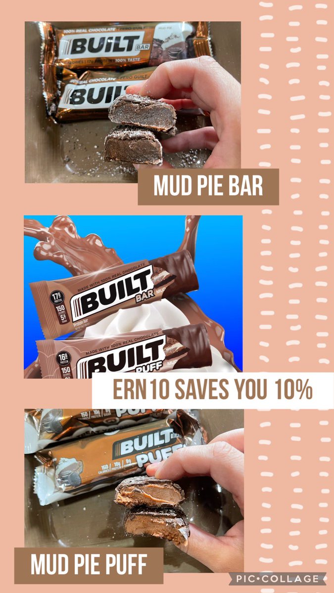 Erika56138699's tweet photo. #imbuilt #builtbar #built #chocolate #dessertbar #bars #healthy #healthysnack #health #fitness #gymtime #motivation #weightloss #mamafuel #mamastrong #strong #protein #healthylifestyle #delicious #healthyrecipe  #limitedtime #discountcode #code #yougottatrythis @Built_Bar https://t.co/rDxutL9WAV