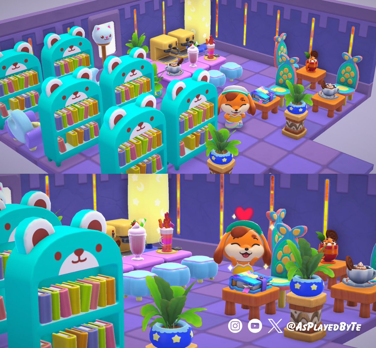 AsPlayedbyTe (@asplayedbyte) on Twitter photo The dreamy book store and cafe is open for business! #hellokittyislandadventure <a href="/hellokitty/">Hello Kitty</a> <a href="/SunblinkGameDev/">Sunblink</a> <a href="/AppleArcade/">Apple Arcade</a> The dreamy book store and cafe is open for business! #hellokittyislandadventure <a href="/hellokitty/">Hello Kitty</a> <a href="/SunblinkGameDev/">Sunblink</a> <a href="/AppleArcade/">Apple Arcade</a>