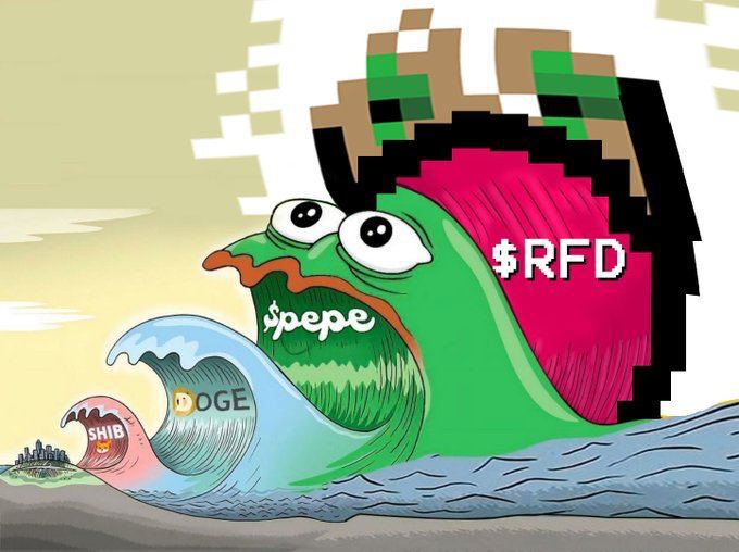 if u know u know 
#PEPECOMMUNITY #PEPE #RFD #refundcoin