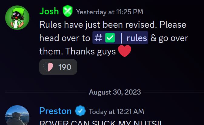 Pet Simulator News on X: BIG Games Discord Rules have been revised.   / X
