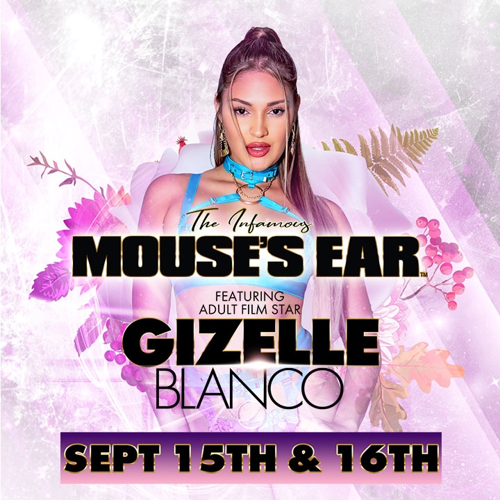 Don't miss out on the chance to see adult star #GizelleBlanco sizzle the stage at The Mouse's Ear Knoxville!! 🔥💋 Catch 2 sultry shows each night - Sept 15 & 16! . . . #AdultStar #GizelleBlanco #Beautiful #Knoxville #TheMousesEar #MousesEarKnoxville #FeatureEntertainer