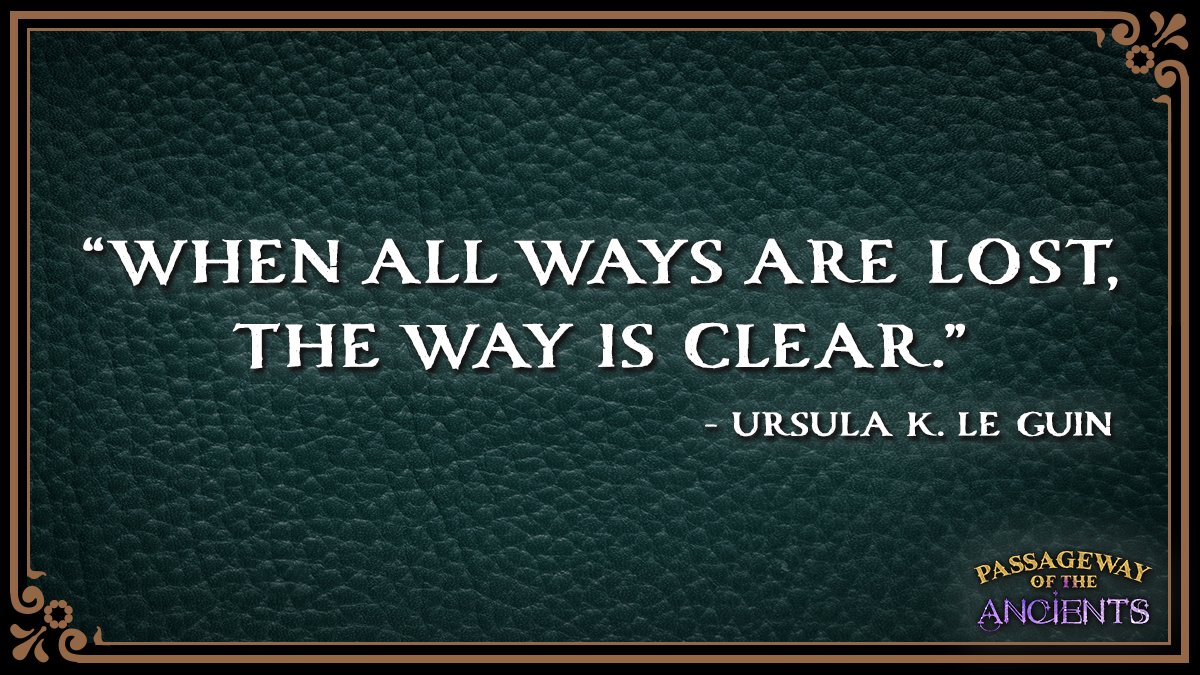 True direction comes from within. 

Wishlist #PassagewayoftheAncients on @Steam: 
store.steampowered.com/app/1014260/Pa…

#ursulaleguin #fantasyquotes #wisdomwednesday #wednesdaywisdom #gamedev #indiegame #CRPG #RPG