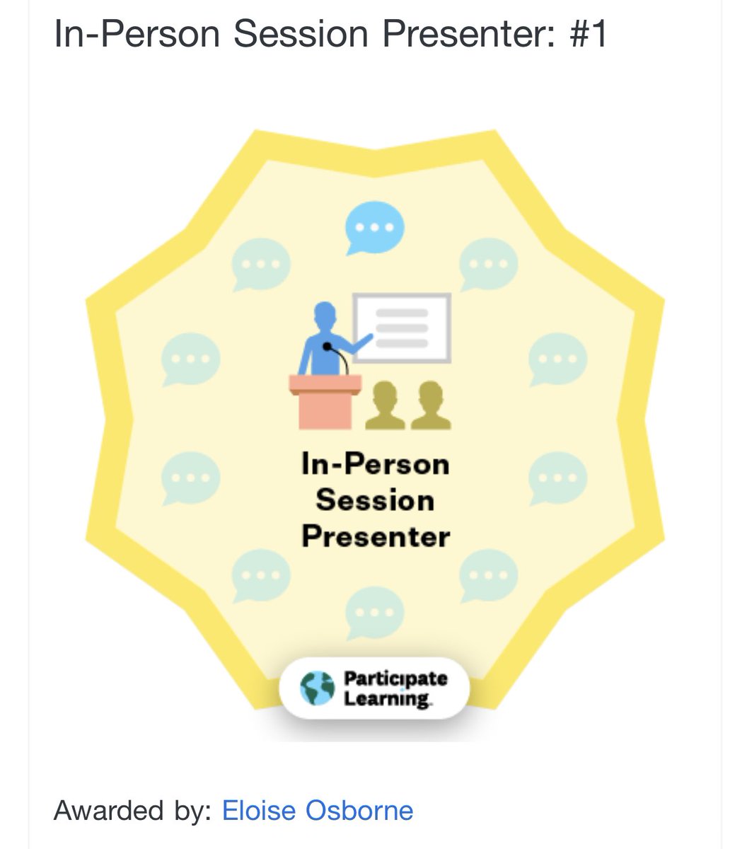 TaviannaPrince's tweet photo. Celebration time 🎉🎉🎉🎉🎉 !!! It was a fantastic privilege to be able to share my experience with the in coming ambassador teachers during their orientation session in DC. Badge received yeahhhhh!!! #UnitingOurWorld @ParticipateLrng https://t.co/i6dsCBNvJu