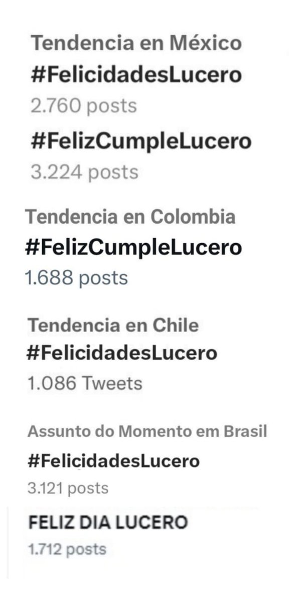 LuceroMexico's tweet photo. #FelizCumpleLucero 
#FelicidadesLucero
FELICIDADES LUCERO https://t.co/SDE9VPJw28