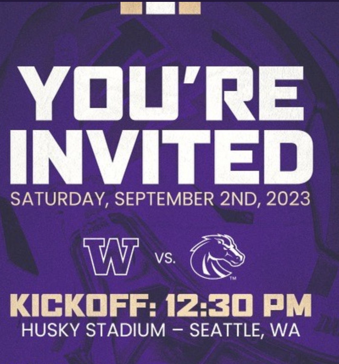 Thank You @DLineCoachCRAW for the game day invite !  <a href="/UW_Football/">Washington Football</a>