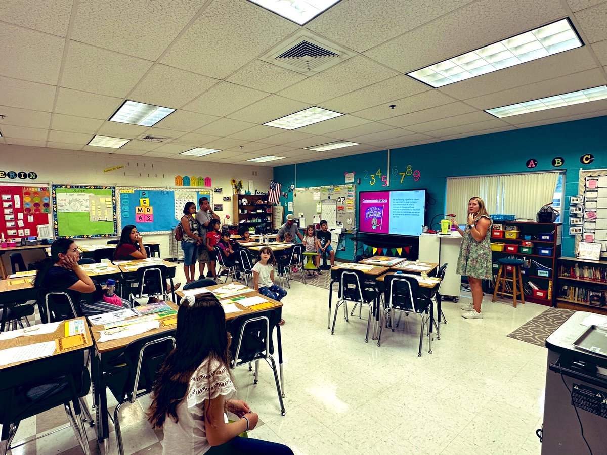 Today, we welcomed our Wildcat families to our Back to School Night.  We are thankful for the partnership between home and school for student growth and success.  Thank you to our staff for their preparedness to share important information around the new school year. #SESinspires