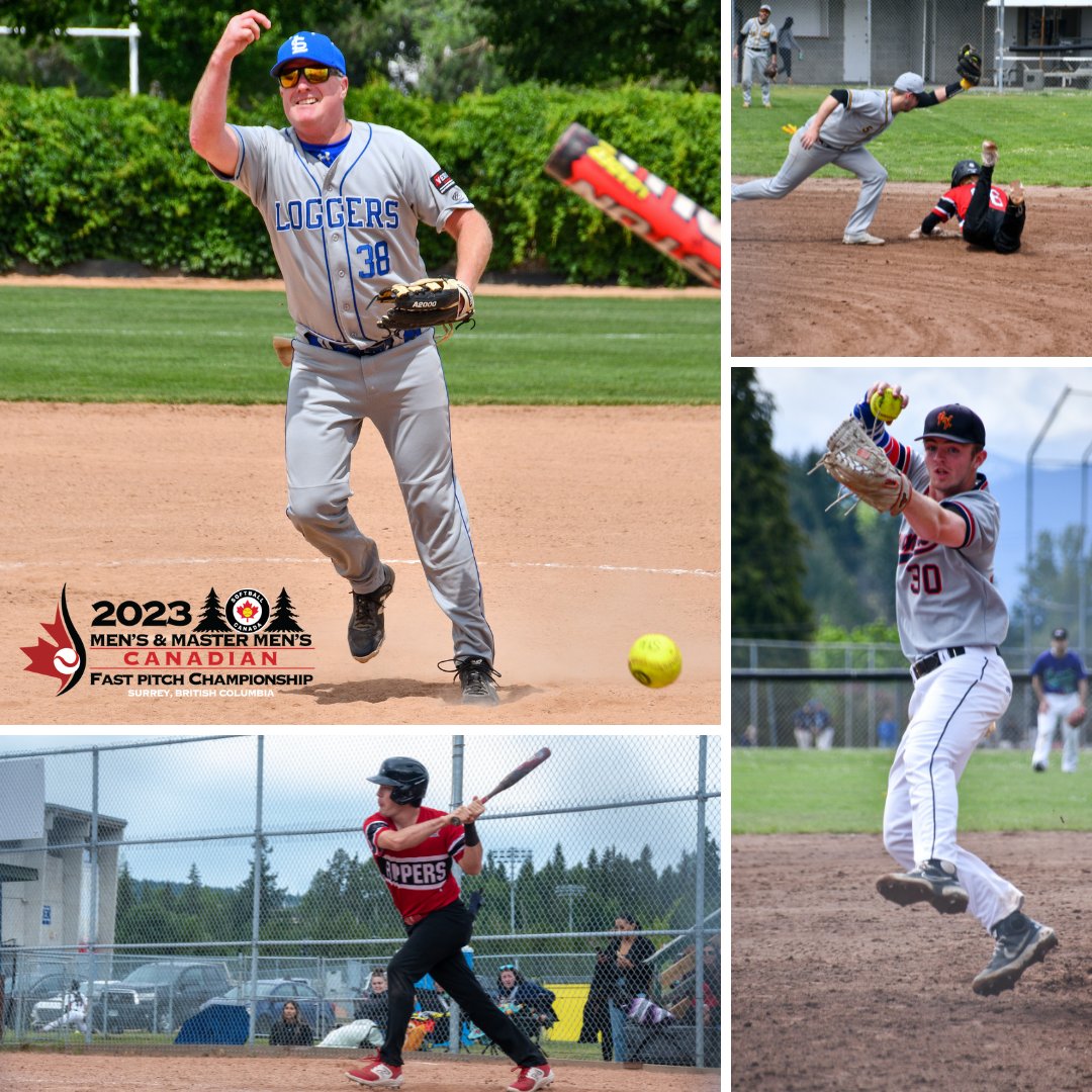 CanadaCupSurrey's tweet image. Get ready for the excitement starting tomorrow as we kick-off the 
2023 Men's and Master Men's Canadian Fast Pitch Championships! 🥎 This is hosted at Softball City in Surrey, BC, come watch the live action firsthand. 

Learn more: mnf23.softballcity.bc.ca