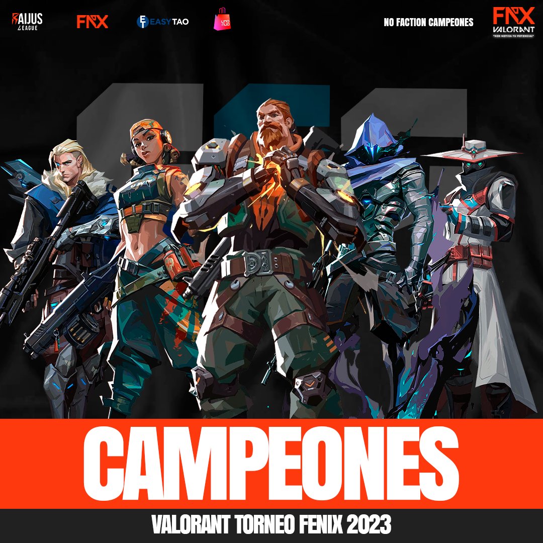 RaijusLeague's tweet photo. ⚔️ @NoFactionGG  ha grabado su nombre en la historia del gaming con letras de fuego en el Torneo Fénix. Su épica travesía desde la oscuridad hasta la gloria es un testimonio de su dedicación y determinación.🏆🎮

🔥Patrocinado por la App #UNOUNO🔥 https://t.co/tHJpaWeWMM