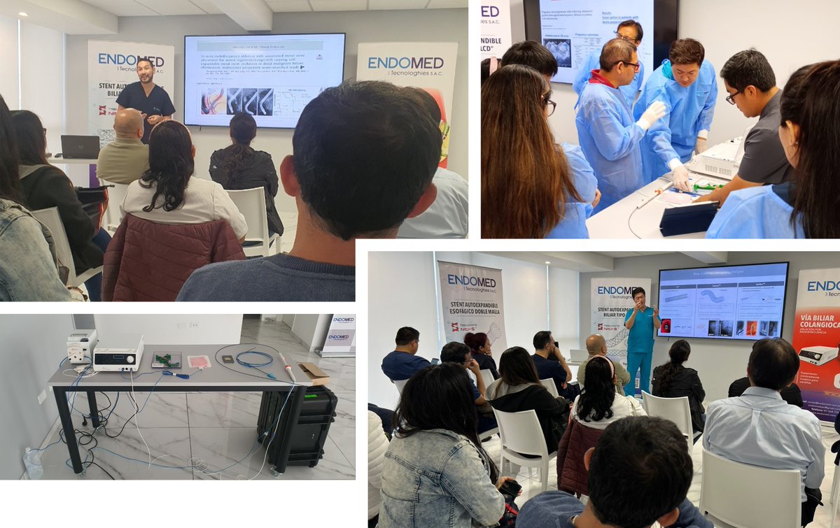 taewoongmedical's tweet photo. [NEWS FROM TAEWOONG]

Niti-S &amp; RFA lectures &amp; hands-on training finished well in Peru with Dr. Constantino Gutierrez de Aranguren. Special thanks to Endomed Tecnologhies SAC &amp; Dr. Gutierrez for this great event! Espero conocerlos de nuevo. Muchas gracias.😊
#NitiS #RFA #TaeWoong https://t.co/967HTapOx6