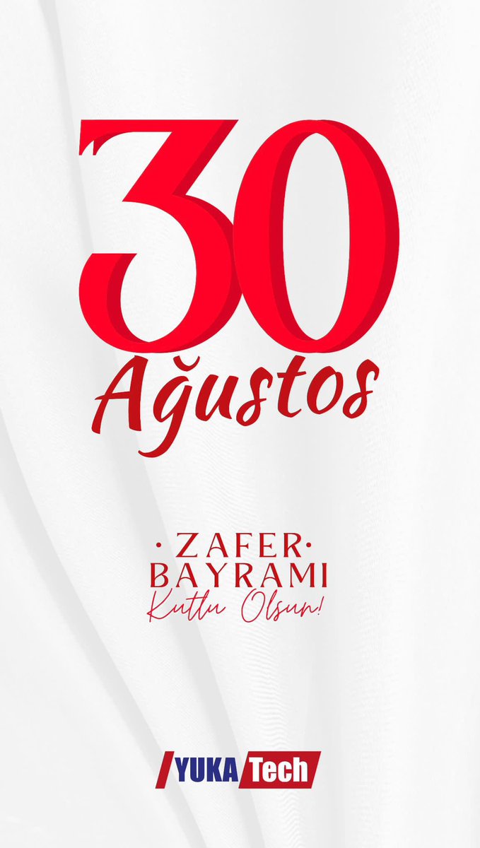 EsraTurnuk's tweet photo. #happyaugust30 #viktoryday #zaferbayramımızkutluolsun #yukatech https://t.co/X7jd0hZnef