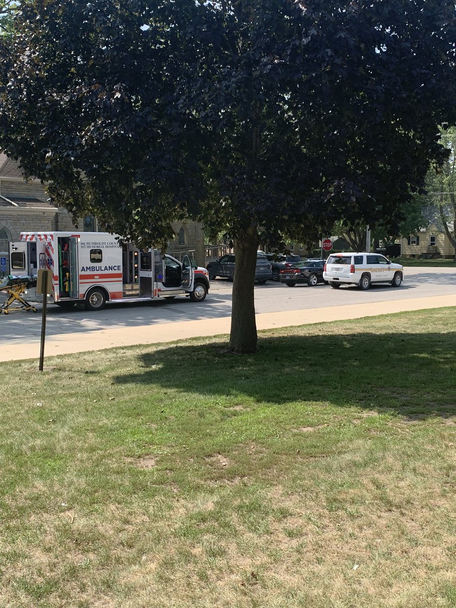 humboldt_elem's tweet photo. Thankful for our community partnerships! Great day to go over back to school safety with our local law enforcement/firefighter/EMS support! #GoCats https://t.co/PWXxBivEei