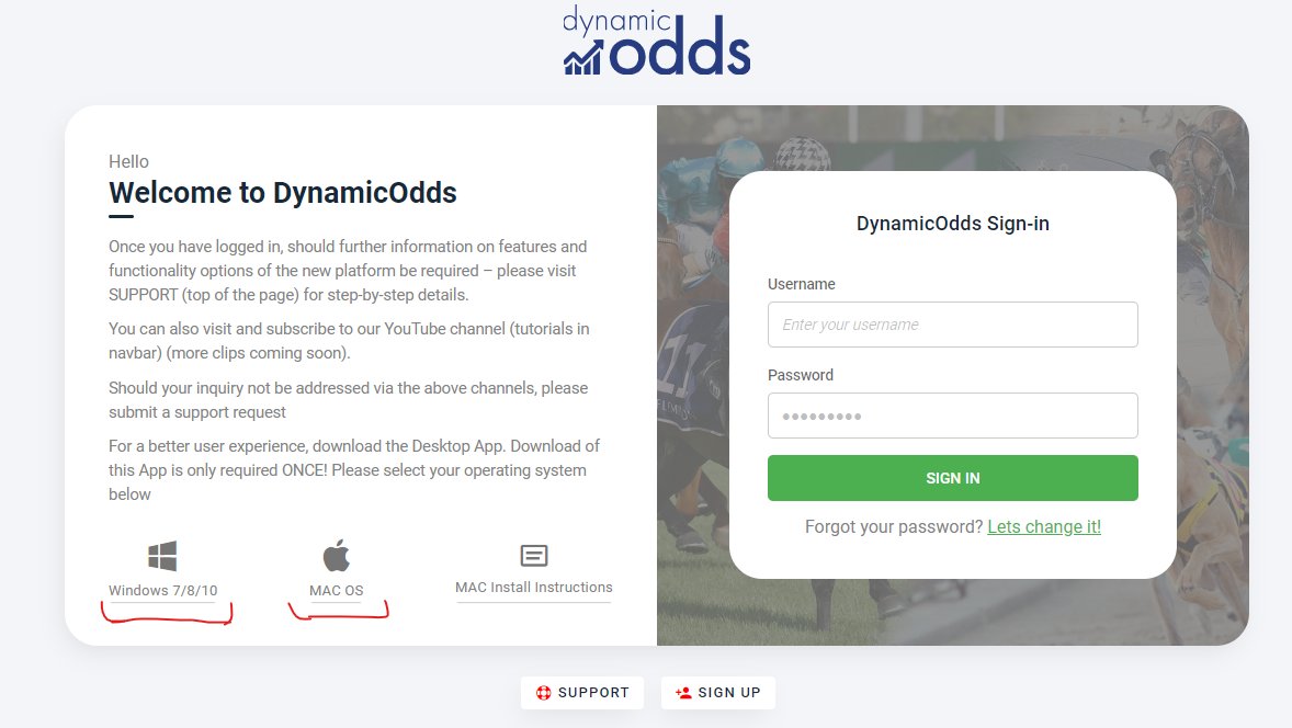 dynamicodds's tweet photo. @gregoryroe1 Hi Greg, you can adjust your zoom % in browser, or,, download the DO desktop app from this link https://t.co/BeFrqWrJ4I - will open in full screen display https://t.co/WOcDFXB0Dz