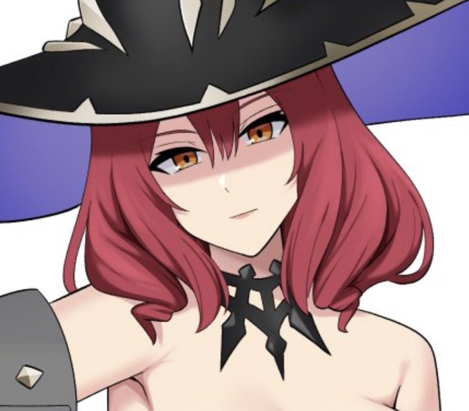 優れた血統と魔法の才を持つ者は
『赤毛』で産まれてくるというのが
魔女の特性であり、当然赤毛のマチルダは
生まれながらのエリート。
ちなみに、上級魔族によって
『将来優秀な子を産む天才魔女』に
なるようデザインされている
オフェリアちゃんの髪はどの魔女よりも
濃く明るい赤。 