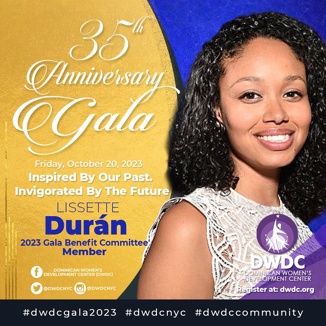 A reason why you should invest into #DWDC: 35 years of advocating for those most in need. Our Gala Member Lissette Duran invites you to our 35th Anniversary Gala: on Friday, October 20, 2023. Click here to buy your ticket now: fundraise.givesmart.com/e/sRc7Rg?vid=1…