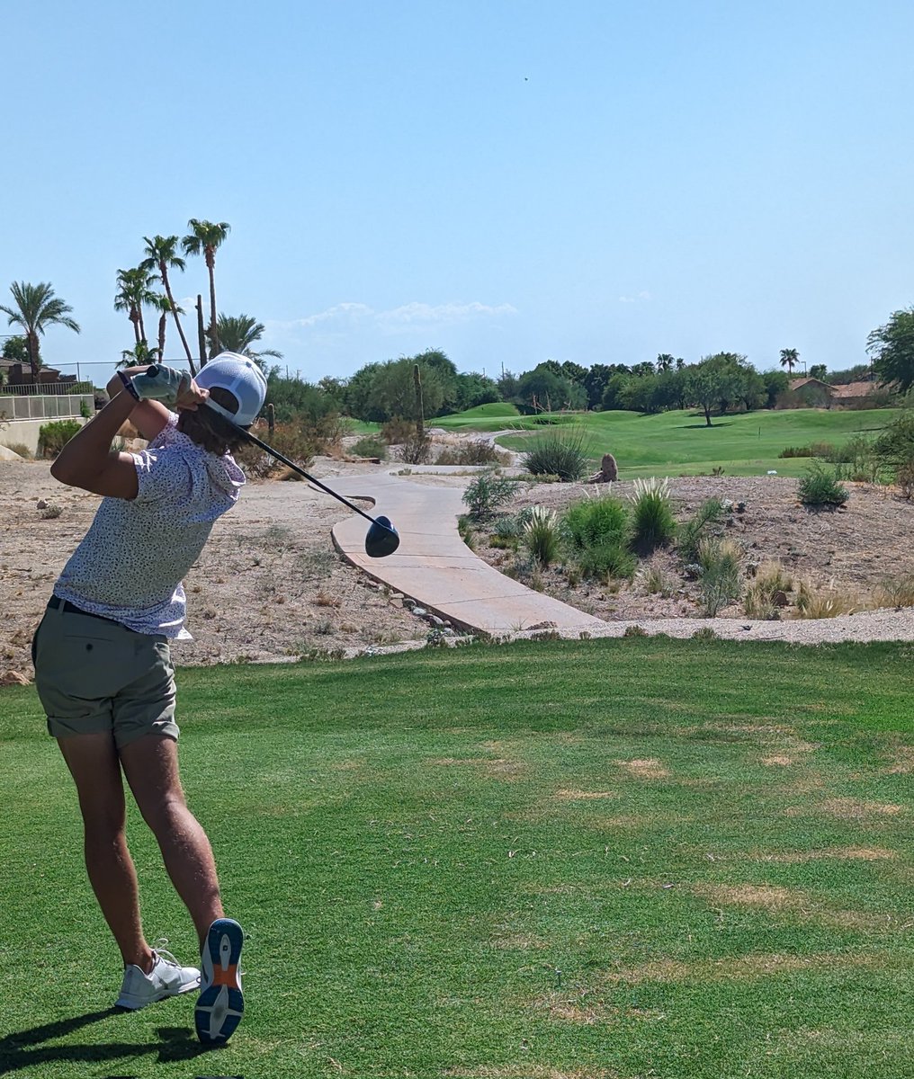 He's back... Congratulations to Sean Moore, today's Medalist with an Even Par 36 at Red Mountain Ranch CC! #Represent #RMPride
