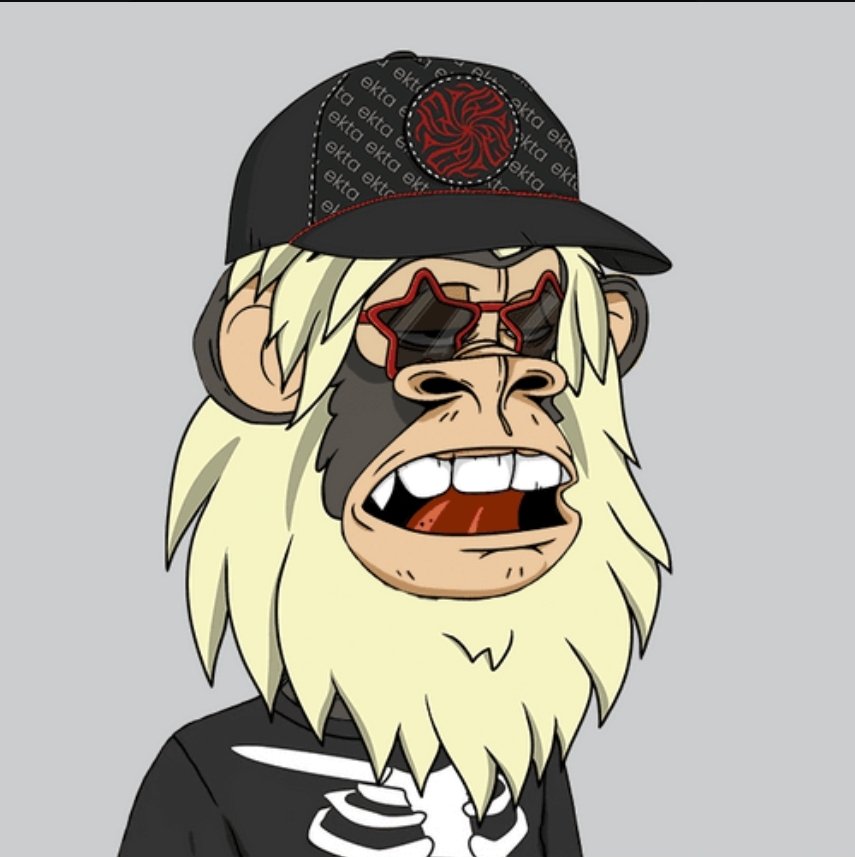 BeFrankOZ's tweet photo. AYYYE! Shout out to @LazyApeSC and @DDish123 for having the raffle! I won a dope Lazy Ape for just being in the space and participating! I freaking Love this community! ๐ฅโค๏ธ๐ฏ #EktaHat #SkeletonTee #LAO #ProudToDeath https://t.co/nL30vAtJNC