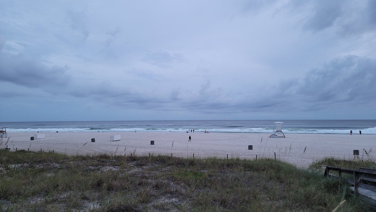 a3burney's tweet photo. A beautiful evening in PCB, really the calm before the storm.  Stay safe out there! https://t.co/fMiGG2PMTQ