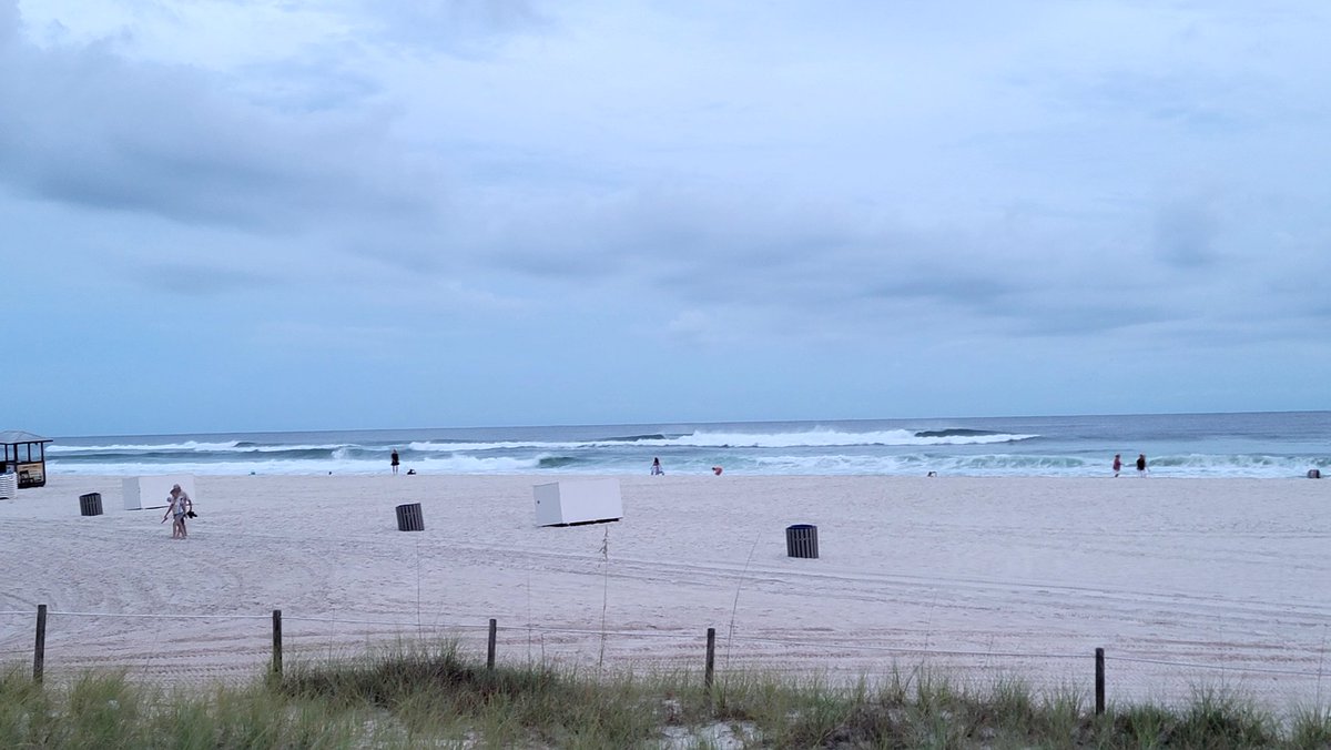 a3burney's tweet photo. A beautiful evening in PCB, really the calm before the storm.  Stay safe out there! https://t.co/fMiGG2PMTQ