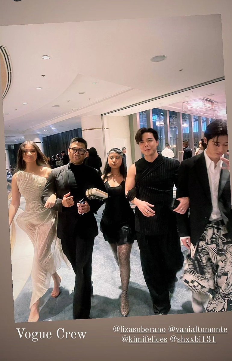 [IG STORY] John Lozano's update from last night's Vogue PH Anniversary Gala ✨️

HANBIN FOR VOGUE PH
#BIxVoguePH
#HANBIN
<a href="/vogueph/">Vogue Philippines</a> <a href="/131online/">131online</a> <a href="/shxx131bi131/">김한빈</a>