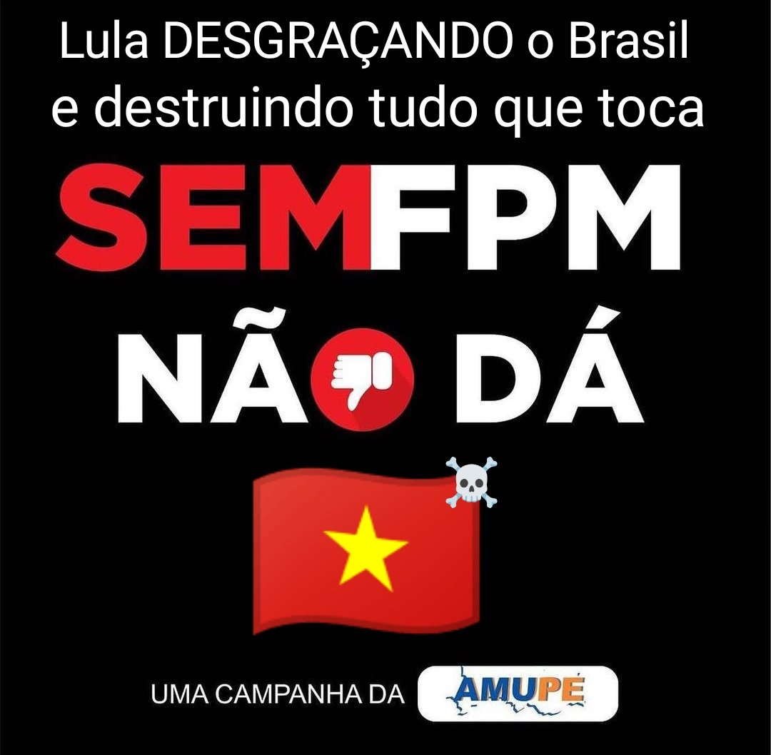 aldoadv's tweet image. • COMPARTILHE ! 
• NORDESTE contra Luladrão ! 
• 30 de setembro de 2023: BRASIL ARREPENDIDO !!
