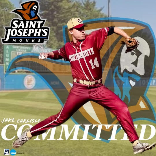 I'm proud to announce my commitment to further my academic and athletic career at Saint Joseph's College. I want to thank my family, coaches and teammates who have helped me reach this goal. Special thanks to Coach Sanborn and @Monks_Baseball for this opportunity! #gomonks