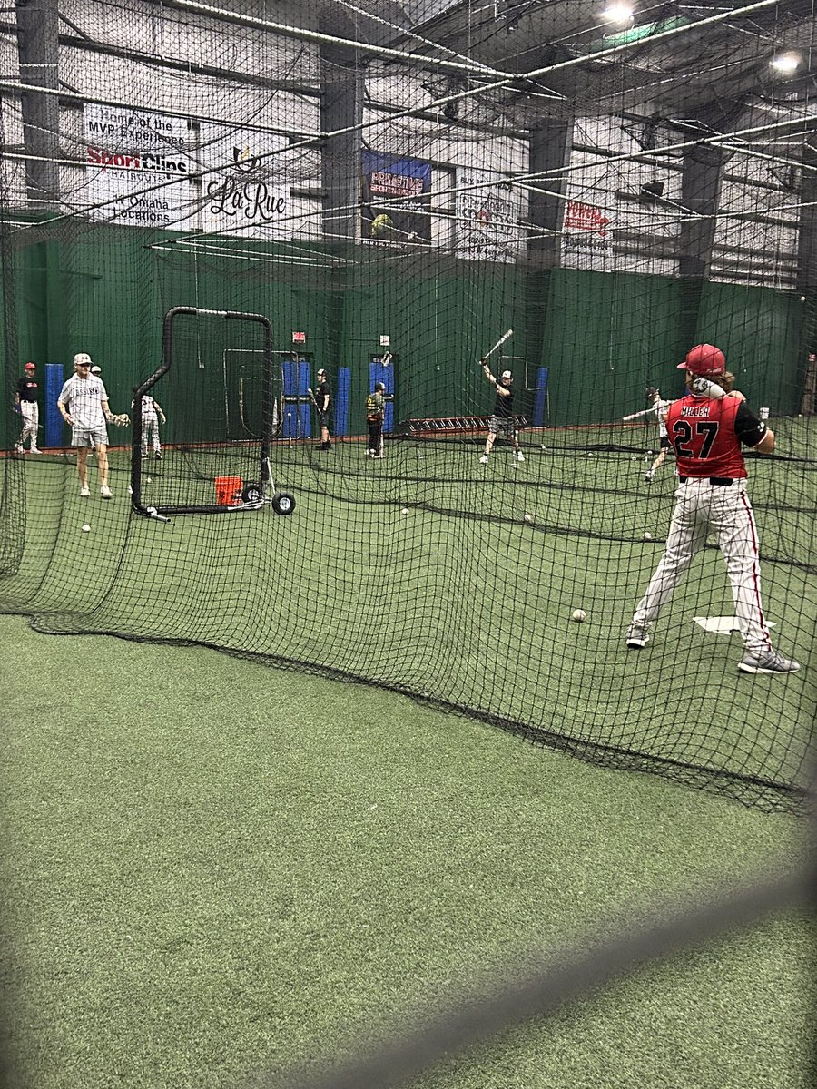 ubanebraska's tweet photo. Busy night at UBA. We have fall development hitting class with Coach Shockey, and Wow Factor fall ball practices. @WowFactorNation @WowFactorUBA #DUDES #development https://t.co/zTPkMW4kQg