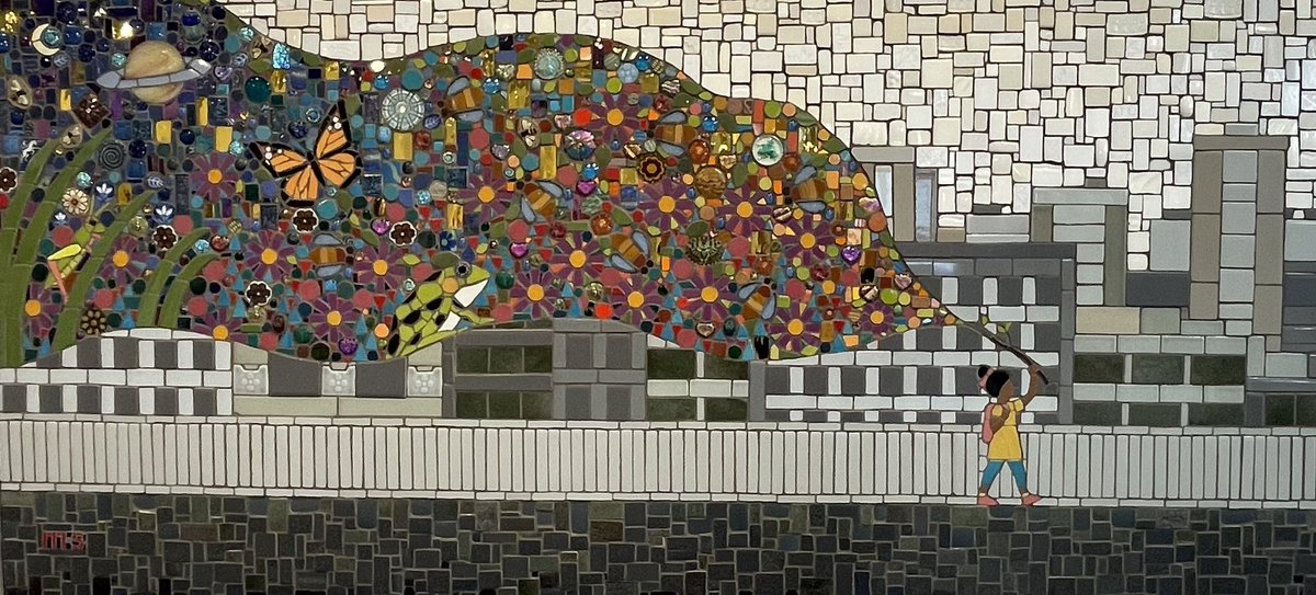 Make sure to find our MCA State Fair winning piece “Your Mind Is A Magic Wand” by Michael Sweere from Northfield, MN! 

His beautiful mosaic joins the work of artists from across the state in the Fine Arts Building at the <a href="/mnstatefair/">Minnesota State Fair</a>