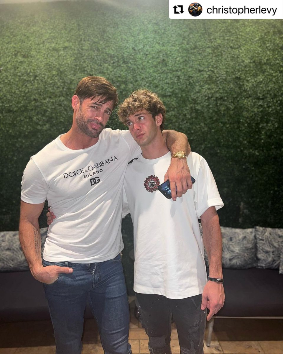 From IG #christopherlevy 
Happy Birthday to the best father anyone could ever ask for you. I continuously thank you and look up to you every single day for the sacrifices you do day in and day out for our family! I love you with all my heart keep being the man you are!