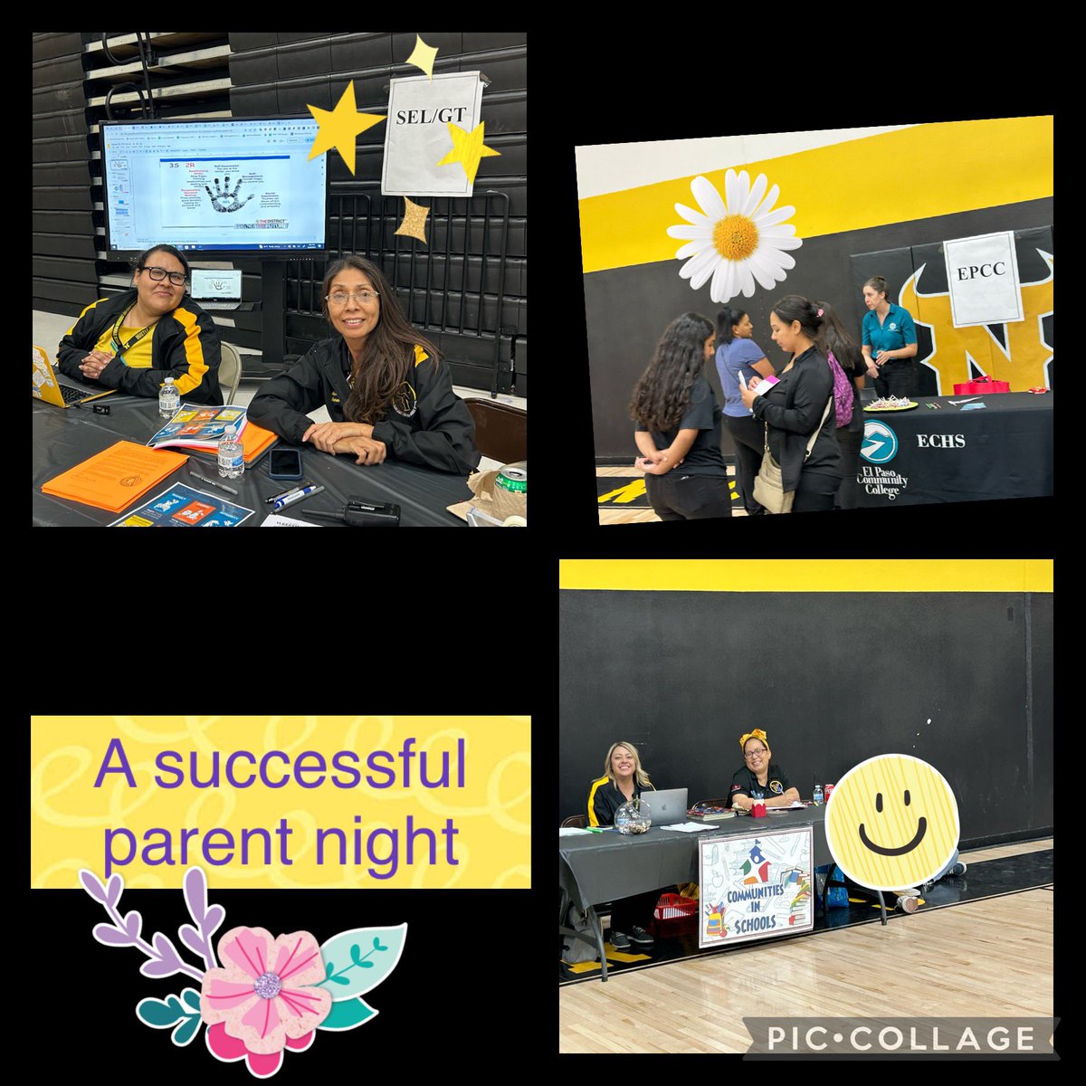Awesome parent night <a href="/TheParkMS/">Parkland Pre-Engineering Middle School</a> <a href="/pmslibraryeptx/">Parkland Middle Library</a> <a href="/karroyos_MS/">Karina Arroyos</a> <a href="/EPCCNews/">EPCC</a>  
#Sel #communityinschools