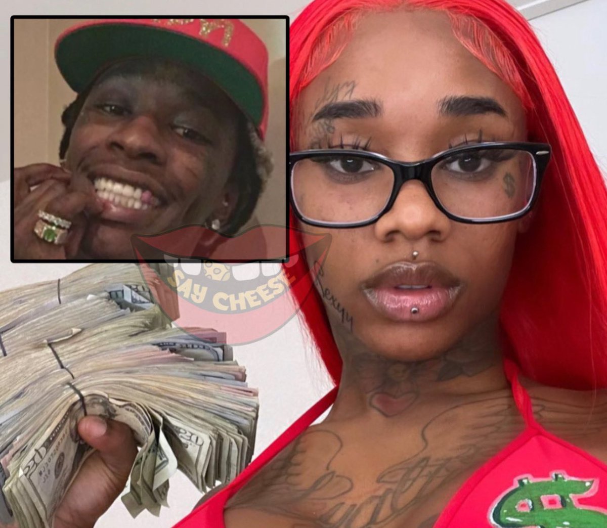 SAY CHEESE! 👄🧀 tweet media