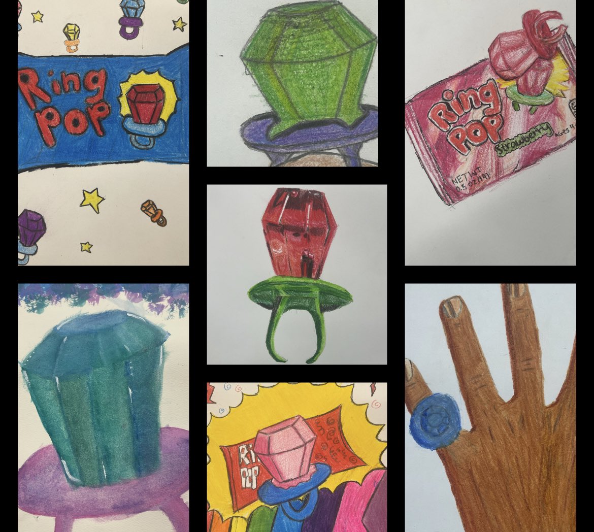 What better way to "SPARKLE" at the beginning of the school year than drawing a Ring Pop!?💎
<a href="/mr_pedersenwoms/">Brandon Pedersen</a> <a href="/julespeco/">Julie Pecoraro</a> <a href="/DLDistrict76/">Diamond Lake District 76</a>