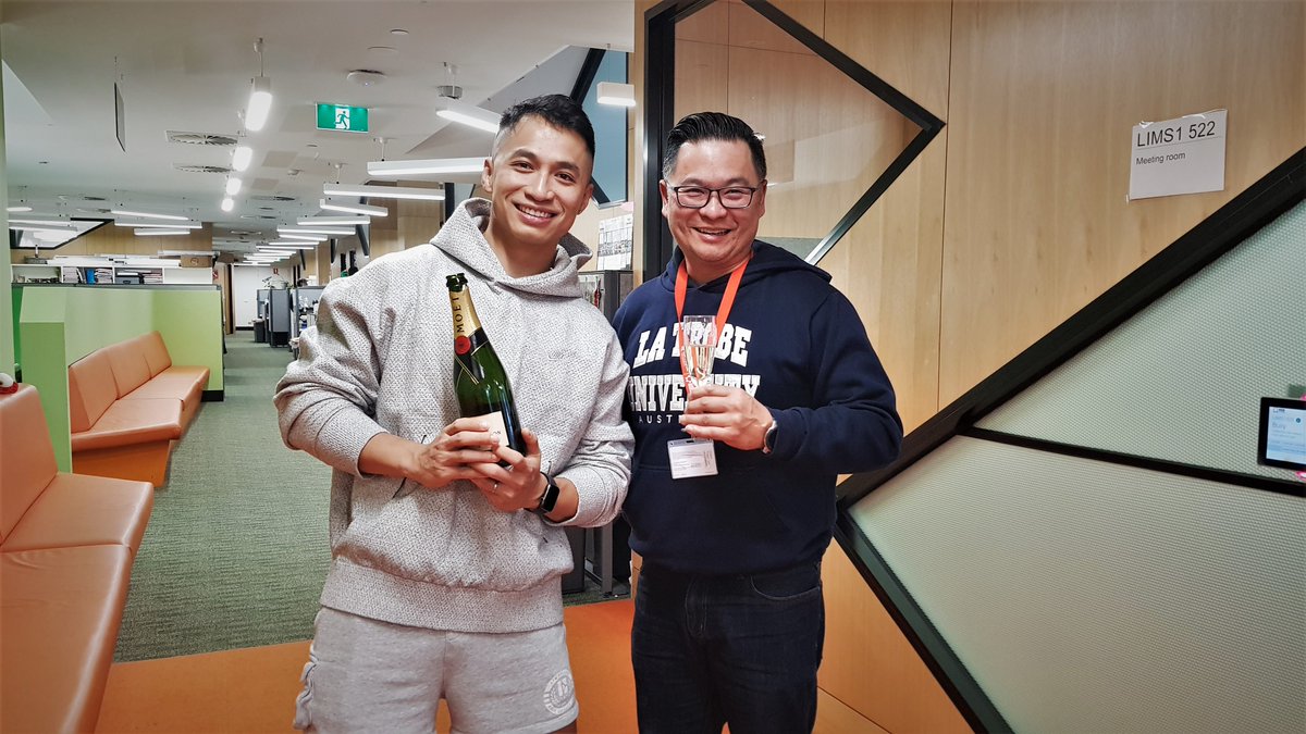 Fung Lay (@drfunglay) on Twitter photo <a href="/HulettLab/">Hulett Lab</a> @Kharyzard <a href="/LabACDC/">ACDC Lab</a> <a href="/LIMSLTU/">La Trobe Institute for Molecular Science</a> <a href="/SABE_latrobe/">La Trobe Agriculture, Biomedicine & Environment</a> <a href="/latrobe/">La Trobe University</a> Proud of you @Kharyzard! <a href="/HulettLab/">Hulett Lab</a> @Kharyzard <a href="/LabACDC/">ACDC Lab</a> <a href="/LIMSLTU/">La Trobe Institute for Molecular Science</a> <a href="/SABE_latrobe/">La Trobe Agriculture, Biomedicine & Environment</a> <a href="/latrobe/">La Trobe University</a> Proud of you @Kharyzard!