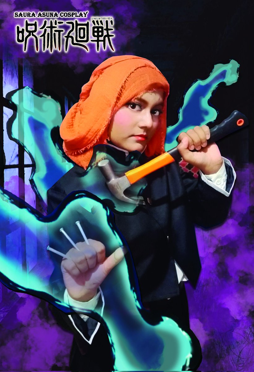 SauraAsuna's tweet photo. ♥My JJK HIJAB COSPLAY🥰♥

#jujutsukaisen #jjkcosplay #jjkhijabcosplay #jjkposter #sauraasunacosplay #megumifushiguro #fushiguromegumi #yujiitadori #itadoriyuji #kugisakinobara #nobarakugisaki #gojosatoru #satorugojo #hijabcosplay #hijabcosplaymalaysia #sauraasuna #saura_asuna https://t.co/NsxSLIVXRv