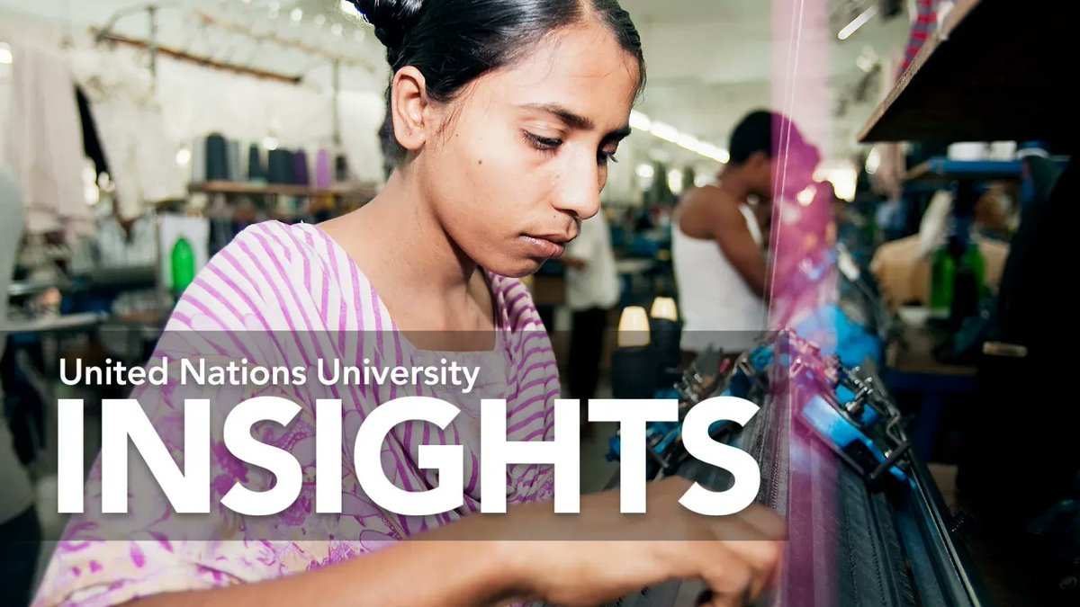 📰 Featured in the August 2023 Edition of INSIGHTS: #DecentWork, #EducationRights & #ClimateDisplacement, and #ClimateJustice.

👉 Read our latest commentary and research and explore opportunities to learn and work with us: bit.ly/45MiKs6 

#UNUINSIGHTS