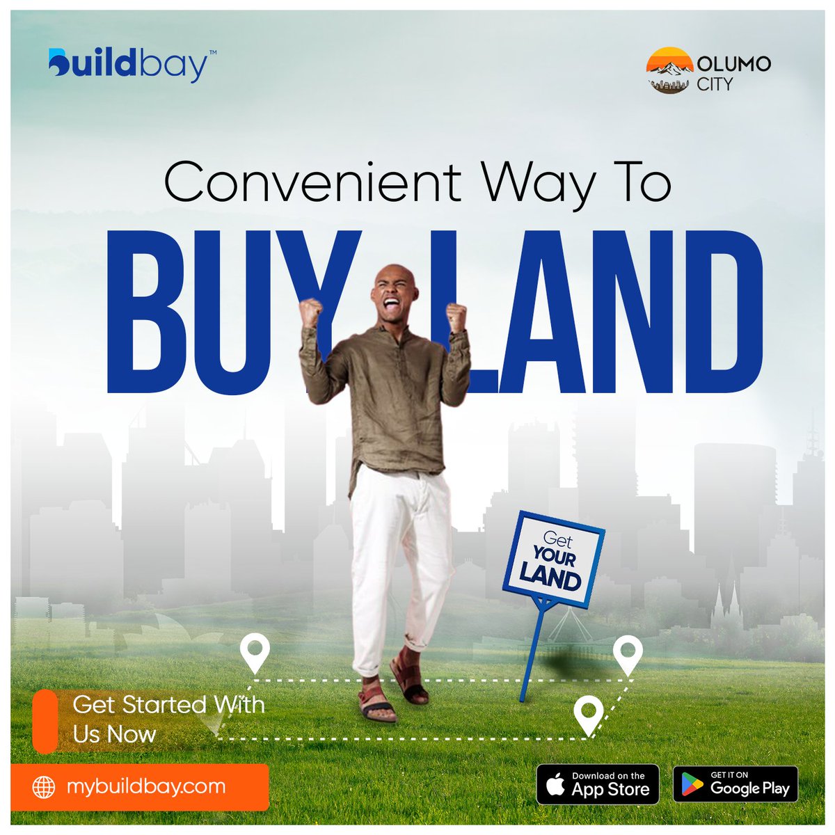 Buildbayltd's tweet image. Say goodbye to complexities and hello to a straightforward way of buying land. BuildBay brings you a hassle-free path to secure your dream property. 🌱💼 #ConvenientLandPurchase #SimplifyInvesting
