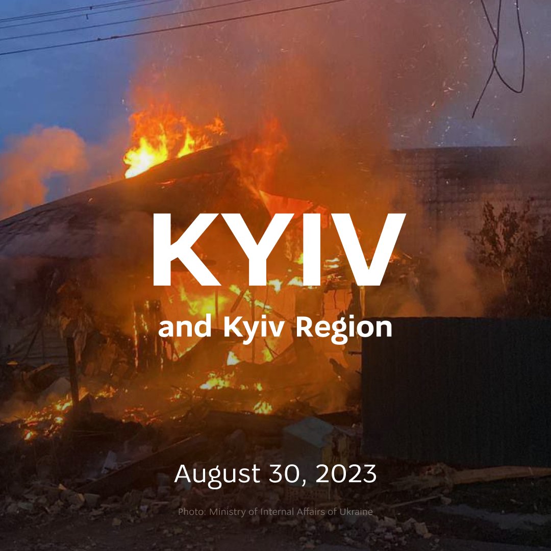 Tonight, 🇷🇺 #Russia launched a massive missile and kamikaze drone attack on 🇺🇦 #Ukraine, in particular, one of the biggest ones on the Kyiv region and #Kyiv city, killing two people and injuring six. #RussiaIsATerroristState